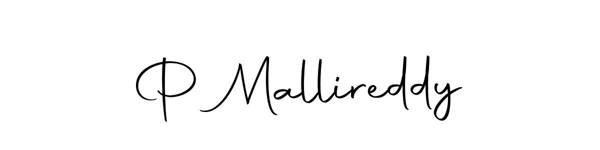 if you are searching for the best signature style for your name P Mallireddy. so please give up your signature search. here we have designed multiple signature styles  using Autography-DOLnW. P Mallireddy signature style 10 images and pictures png