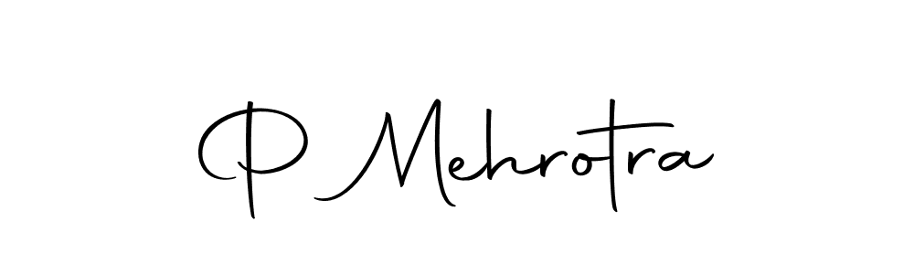 How to make P Mehrotra name signature. Use Autography-DOLnW style for creating short signs online. This is the latest handwritten sign. P Mehrotra signature style 10 images and pictures png