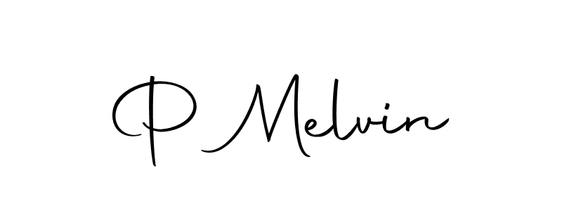 Autography-DOLnW is a professional signature style that is perfect for those who want to add a touch of class to their signature. It is also a great choice for those who want to make their signature more unique. Get P Melvin name to fancy signature for free. P Melvin signature style 10 images and pictures png