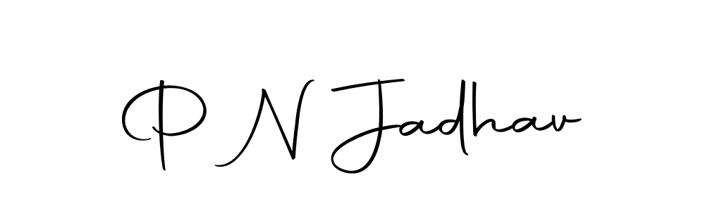 Here are the top 10 professional signature styles for the name P N Jadhav. These are the best autograph styles you can use for your name. P N Jadhav signature style 10 images and pictures png
