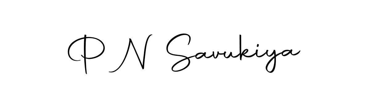 How to make P N Savukiya name signature. Use Autography-DOLnW style for creating short signs online. This is the latest handwritten sign. P N Savukiya signature style 10 images and pictures png