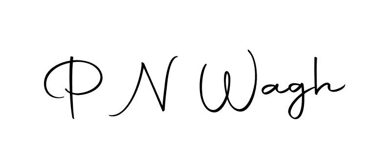 How to make P N Wagh name signature. Use Autography-DOLnW style for creating short signs online. This is the latest handwritten sign. P N Wagh signature style 10 images and pictures png