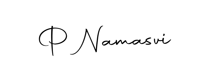 Design your own signature with our free online signature maker. With this signature software, you can create a handwritten (Autography-DOLnW) signature for name P Namasvi. P Namasvi signature style 10 images and pictures png