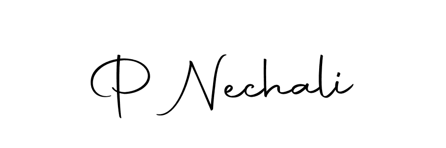 Here are the top 10 professional signature styles for the name P Nechali. These are the best autograph styles you can use for your name. P Nechali signature style 10 images and pictures png
