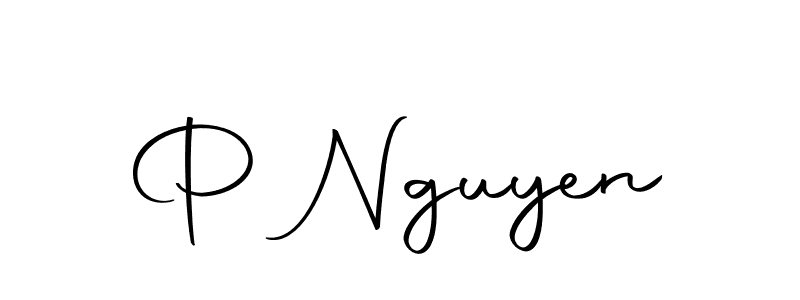 How to make P Nguyen name signature. Use Autography-DOLnW style for creating short signs online. This is the latest handwritten sign. P Nguyen signature style 10 images and pictures png