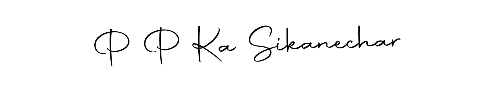 Also we have P P Ka Sikanechar name is the best signature style. Create professional handwritten signature collection using Autography-DOLnW autograph style. P P Ka Sikanechar signature style 10 images and pictures png
