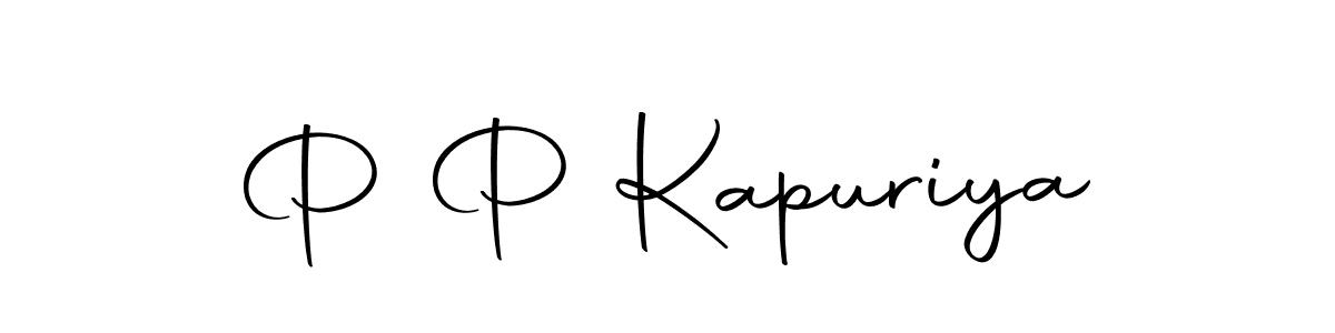 Autography-DOLnW is a professional signature style that is perfect for those who want to add a touch of class to their signature. It is also a great choice for those who want to make their signature more unique. Get P P Kapuriya name to fancy signature for free. P P Kapuriya signature style 10 images and pictures png