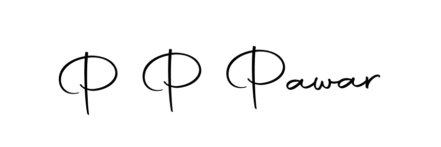 Create a beautiful signature design for name P P Pawar. With this signature (Autography-DOLnW) fonts, you can make a handwritten signature for free. P P Pawar signature style 10 images and pictures png