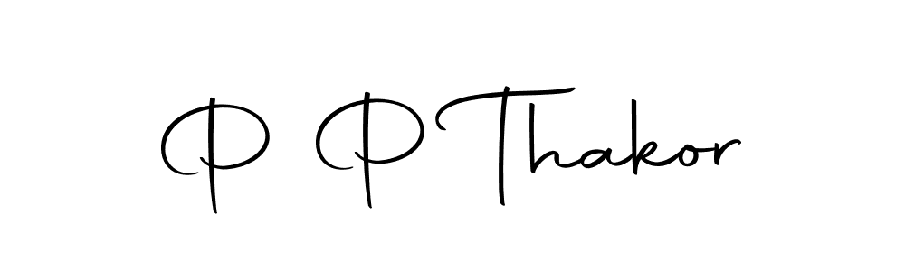 Also we have P P Thakor name is the best signature style. Create professional handwritten signature collection using Autography-DOLnW autograph style. P P Thakor signature style 10 images and pictures png