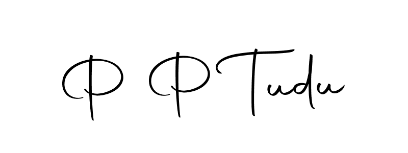 Use a signature maker to create a handwritten signature online. With this signature software, you can design (Autography-DOLnW) your own signature for name P P Tudu. P P Tudu signature style 10 images and pictures png