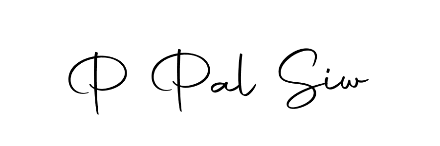 You should practise on your own different ways (Autography-DOLnW) to write your name (P Pal Siw) in signature. don't let someone else do it for you. P Pal Siw signature style 10 images and pictures png