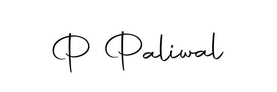 How to make P Paliwal name signature. Use Autography-DOLnW style for creating short signs online. This is the latest handwritten sign. P Paliwal signature style 10 images and pictures png