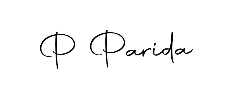 Use a signature maker to create a handwritten signature online. With this signature software, you can design (Autography-DOLnW) your own signature for name P Parida. P Parida signature style 10 images and pictures png
