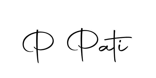 P Pati stylish signature style. Best Handwritten Sign (Autography-DOLnW) for my name. Handwritten Signature Collection Ideas for my name P Pati. P Pati signature style 10 images and pictures png