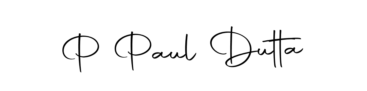 Also we have P Paul Dutta name is the best signature style. Create professional handwritten signature collection using Autography-DOLnW autograph style. P Paul Dutta signature style 10 images and pictures png