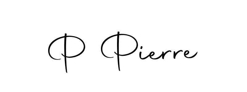 The best way (Autography-DOLnW) to make a short signature is to pick only two or three words in your name. The name P Pierre include a total of six letters. For converting this name. P Pierre signature style 10 images and pictures png