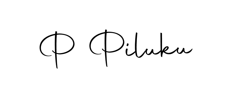 Here are the top 10 professional signature styles for the name P Piluku. These are the best autograph styles you can use for your name. P Piluku signature style 10 images and pictures png