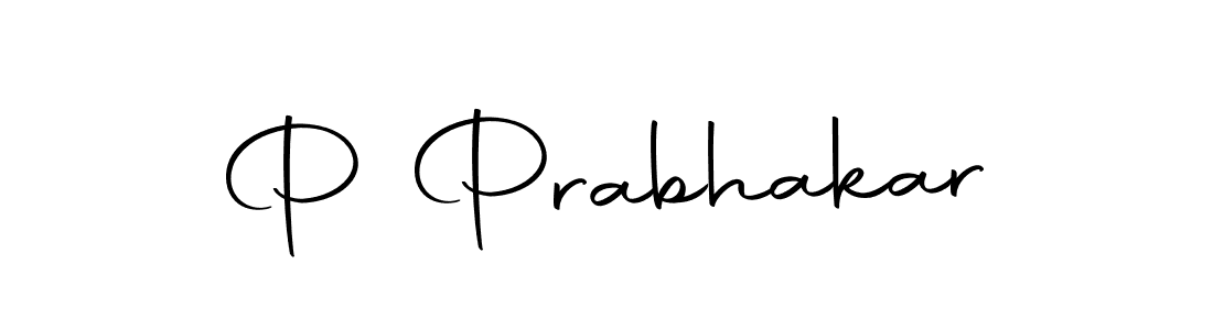 Also we have P Prabhakar name is the best signature style. Create professional handwritten signature collection using Autography-DOLnW autograph style. P Prabhakar signature style 10 images and pictures png