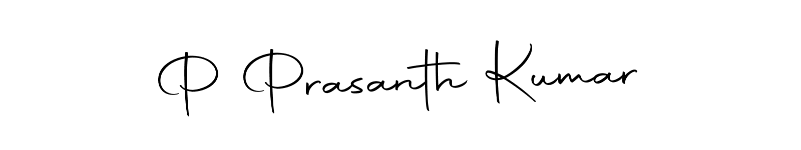The best way (Autography-DOLnW) to make a short signature is to pick only two or three words in your name. The name P Prasanth Kumar include a total of six letters. For converting this name. P Prasanth Kumar signature style 10 images and pictures png
