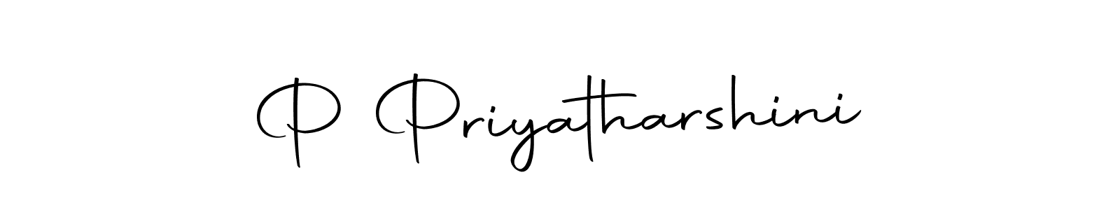 Use a signature maker to create a handwritten signature online. With this signature software, you can design (Autography-DOLnW) your own signature for name P Priyatharshini. P Priyatharshini signature style 10 images and pictures png