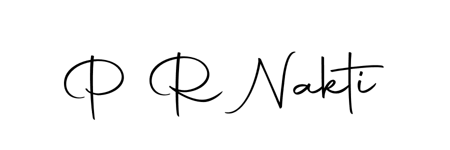 You should practise on your own different ways (Autography-DOLnW) to write your name (P R Nakti) in signature. don't let someone else do it for you. P R Nakti signature style 10 images and pictures png