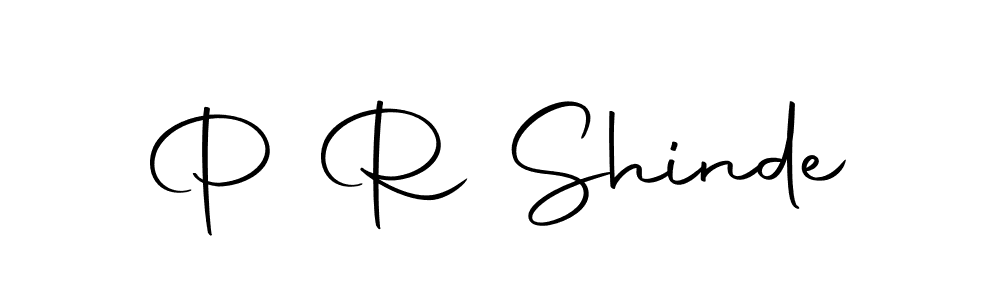 Make a beautiful signature design for name P R Shinde. Use this online signature maker to create a handwritten signature for free. P R Shinde signature style 10 images and pictures png