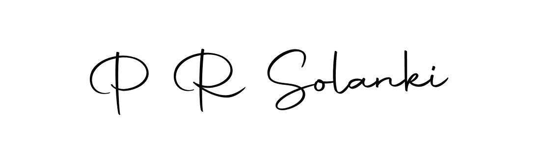 How to make P R Solanki signature? Autography-DOLnW is a professional autograph style. Create handwritten signature for P R Solanki name. P R Solanki signature style 10 images and pictures png