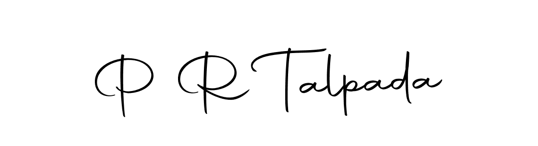 Here are the top 10 professional signature styles for the name P R Talpada. These are the best autograph styles you can use for your name. P R Talpada signature style 10 images and pictures png