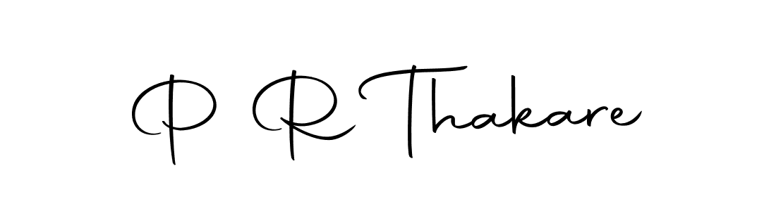Also we have P R Thakare name is the best signature style. Create professional handwritten signature collection using Autography-DOLnW autograph style. P R Thakare signature style 10 images and pictures png