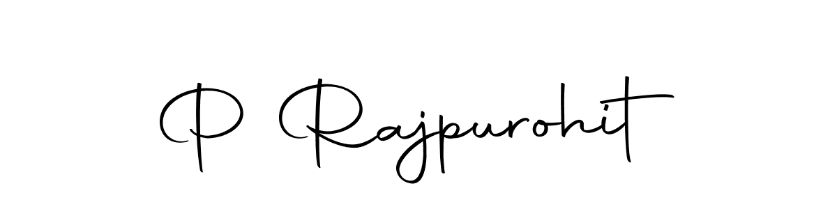 P Rajpurohit stylish signature style. Best Handwritten Sign (Autography-DOLnW) for my name. Handwritten Signature Collection Ideas for my name P Rajpurohit. P Rajpurohit signature style 10 images and pictures png