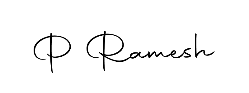 Make a beautiful signature design for name P Ramesh. With this signature (Autography-DOLnW) style, you can create a handwritten signature for free. P Ramesh signature style 10 images and pictures png