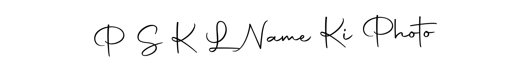 Design your own signature with our free online signature maker. With this signature software, you can create a handwritten (Autography-DOLnW) signature for name P S K L Name Ki Photo. P S K L Name Ki Photo signature style 10 images and pictures png