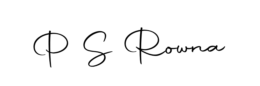 It looks lik you need a new signature style for name P S Rowna. Design unique handwritten (Autography-DOLnW) signature with our free signature maker in just a few clicks. P S Rowna signature style 10 images and pictures png