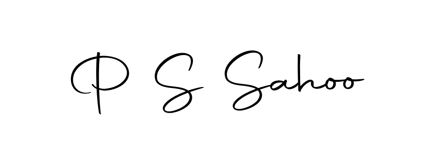 How to make P S Sahoo name signature. Use Autography-DOLnW style for creating short signs online. This is the latest handwritten sign. P S Sahoo signature style 10 images and pictures png