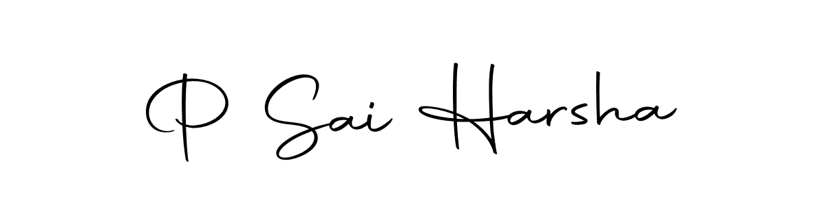 Similarly Autography-DOLnW is the best handwritten signature design. Signature creator online .You can use it as an online autograph creator for name P Sai Harsha. P Sai Harsha signature style 10 images and pictures png