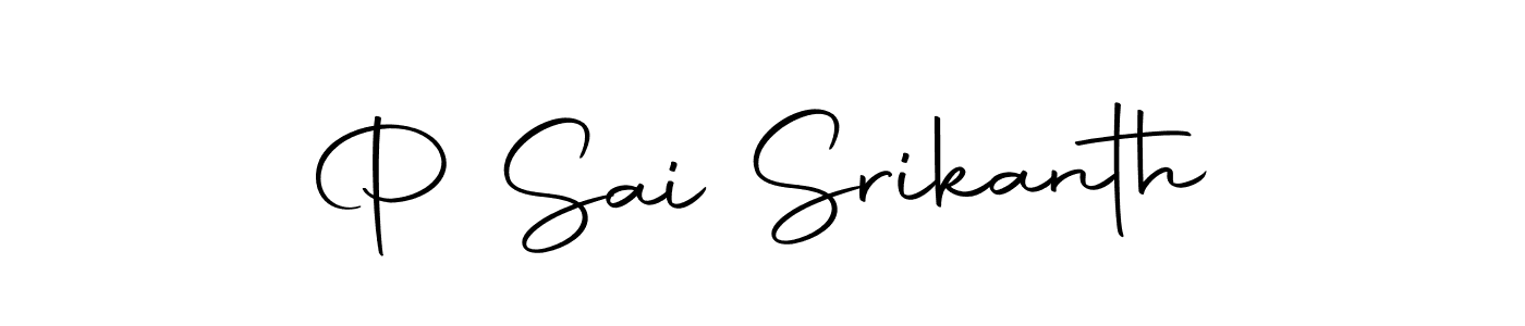 if you are searching for the best signature style for your name P Sai Srikanth. so please give up your signature search. here we have designed multiple signature styles  using Autography-DOLnW. P Sai Srikanth signature style 10 images and pictures png