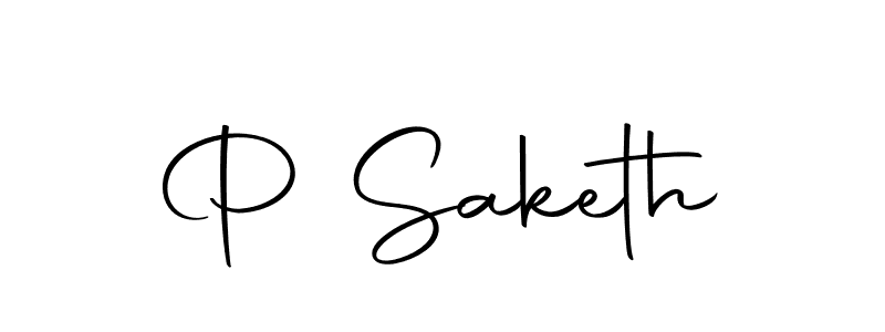 This is the best signature style for the P Saketh name. Also you like these signature font (Autography-DOLnW). Mix name signature. P Saketh signature style 10 images and pictures png