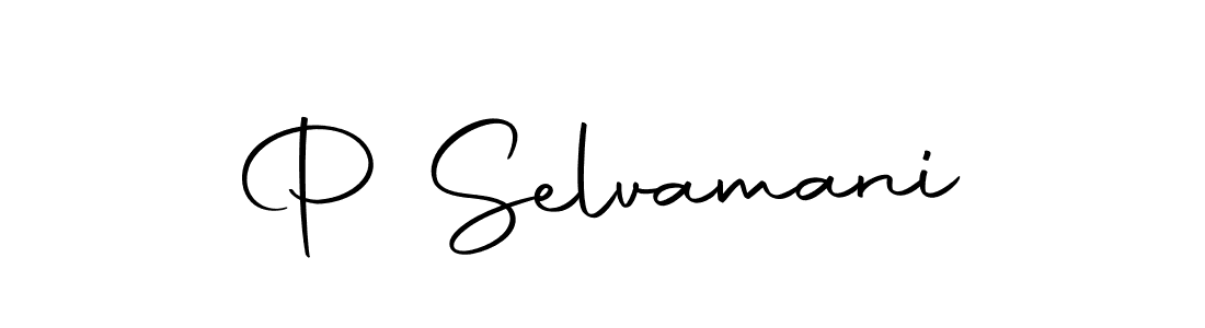 How to make P Selvamani name signature. Use Autography-DOLnW style for creating short signs online. This is the latest handwritten sign. P Selvamani signature style 10 images and pictures png