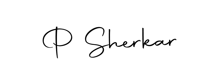 Also we have P Sherkar name is the best signature style. Create professional handwritten signature collection using Autography-DOLnW autograph style. P Sherkar signature style 10 images and pictures png