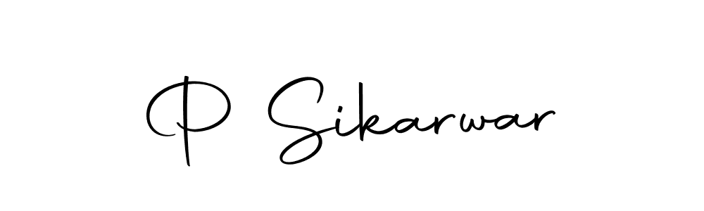 Here are the top 10 professional signature styles for the name P Sikarwar. These are the best autograph styles you can use for your name. P Sikarwar signature style 10 images and pictures png