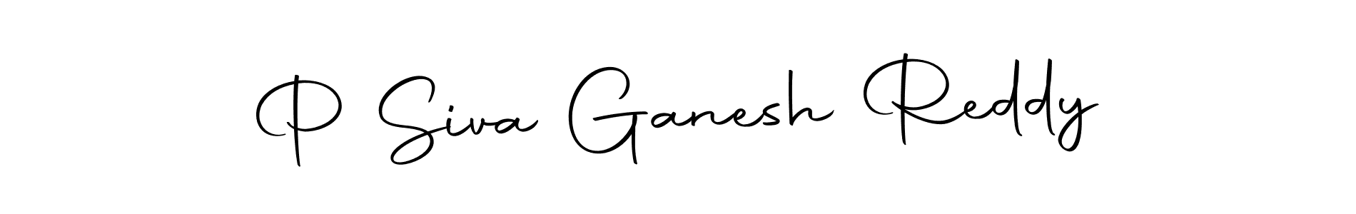 You can use this online signature creator to create a handwritten signature for the name P Siva Ganesh Reddy. This is the best online autograph maker. P Siva Ganesh Reddy signature style 10 images and pictures png