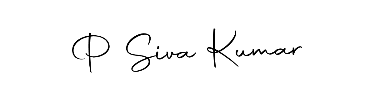 You should practise on your own different ways (Autography-DOLnW) to write your name (P Siva Kumar) in signature. don't let someone else do it for you. P Siva Kumar signature style 10 images and pictures png