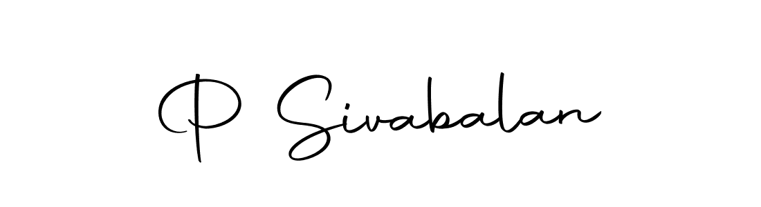 if you are searching for the best signature style for your name P Sivabalan. so please give up your signature search. here we have designed multiple signature styles  using Autography-DOLnW. P Sivabalan signature style 10 images and pictures png