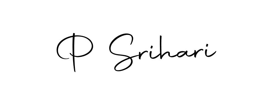 Use a signature maker to create a handwritten signature online. With this signature software, you can design (Autography-DOLnW) your own signature for name P Srihari. P Srihari signature style 10 images and pictures png