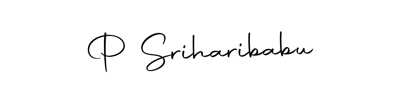 Here are the top 10 professional signature styles for the name P Sriharibabu. These are the best autograph styles you can use for your name. P Sriharibabu signature style 10 images and pictures png