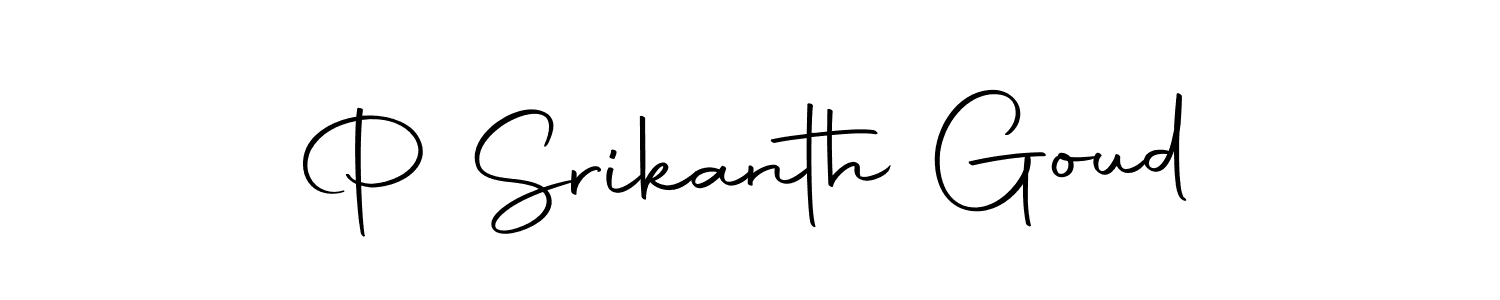 Autography-DOLnW is a professional signature style that is perfect for those who want to add a touch of class to their signature. It is also a great choice for those who want to make their signature more unique. Get P Srikanth Goud name to fancy signature for free. P Srikanth Goud signature style 10 images and pictures png