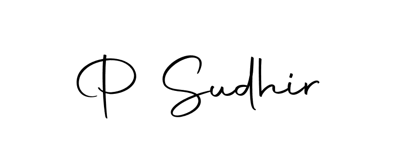 Best and Professional Signature Style for P Sudhir. Autography-DOLnW Best Signature Style Collection. P Sudhir signature style 10 images and pictures png