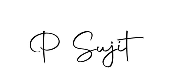 This is the best signature style for the P Sujit name. Also you like these signature font (Autography-DOLnW). Mix name signature. P Sujit signature style 10 images and pictures png