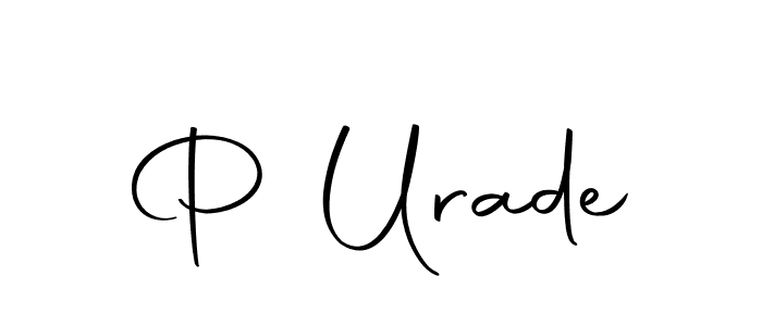 Make a beautiful signature design for name P Urade. Use this online signature maker to create a handwritten signature for free. P Urade signature style 10 images and pictures png