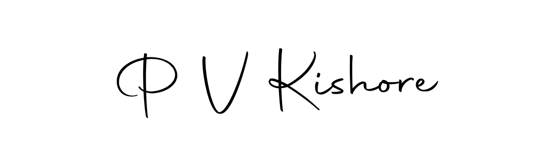 Also we have P V Kishore name is the best signature style. Create professional handwritten signature collection using Autography-DOLnW autograph style. P V Kishore signature style 10 images and pictures png